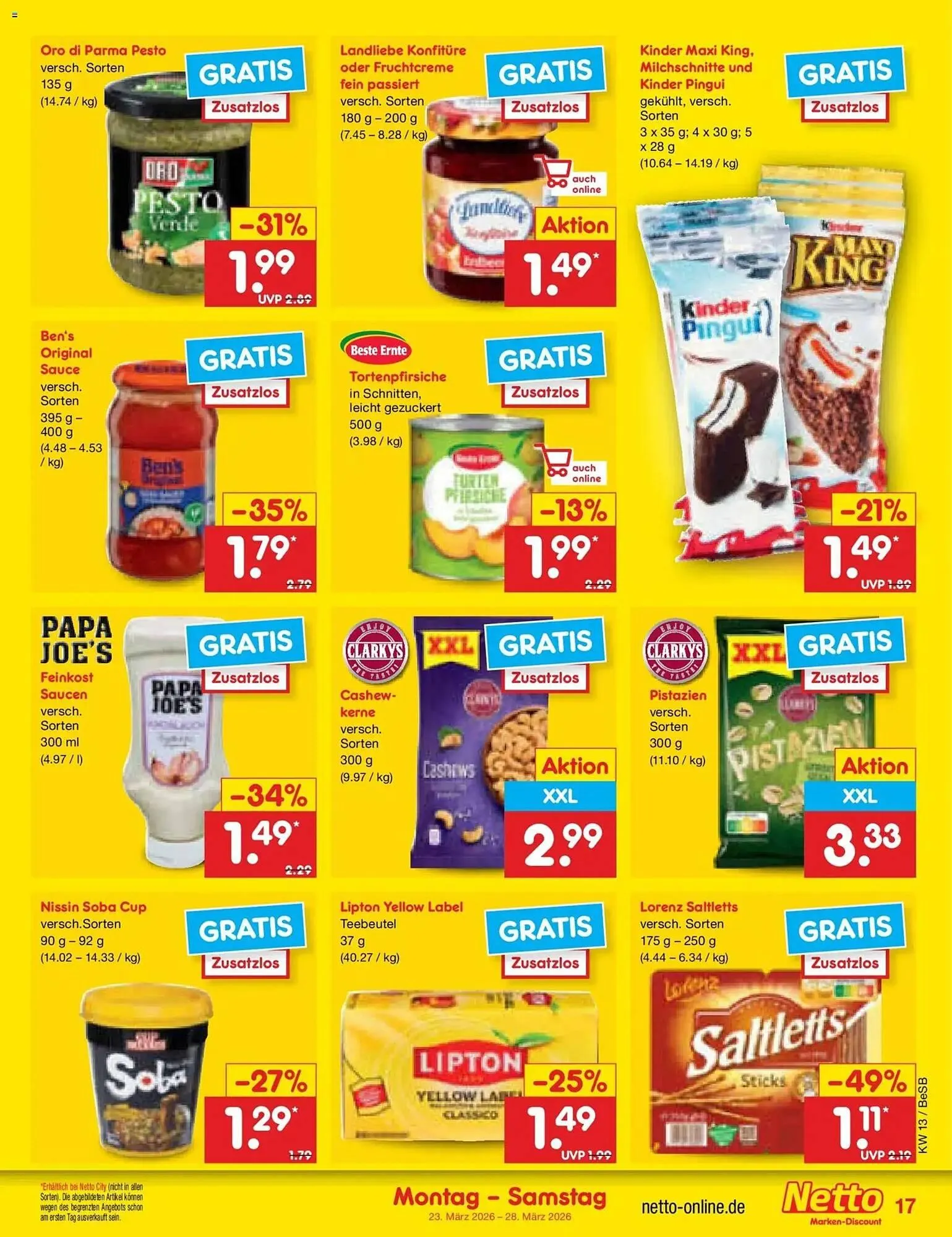 Netto Marken-Discount DE folder van 23 maart tot 28 maart 2026 - Folder pagina 19