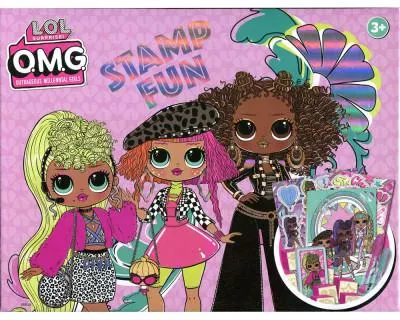 OMG LOL stamp fun