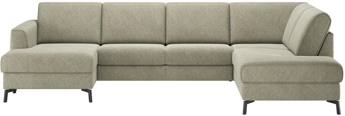 longchair + 3-zits + ottomane rechts