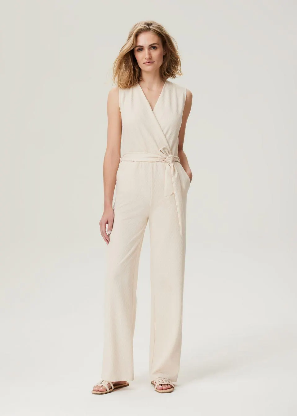 Zigzag Struc Jumpsuit
