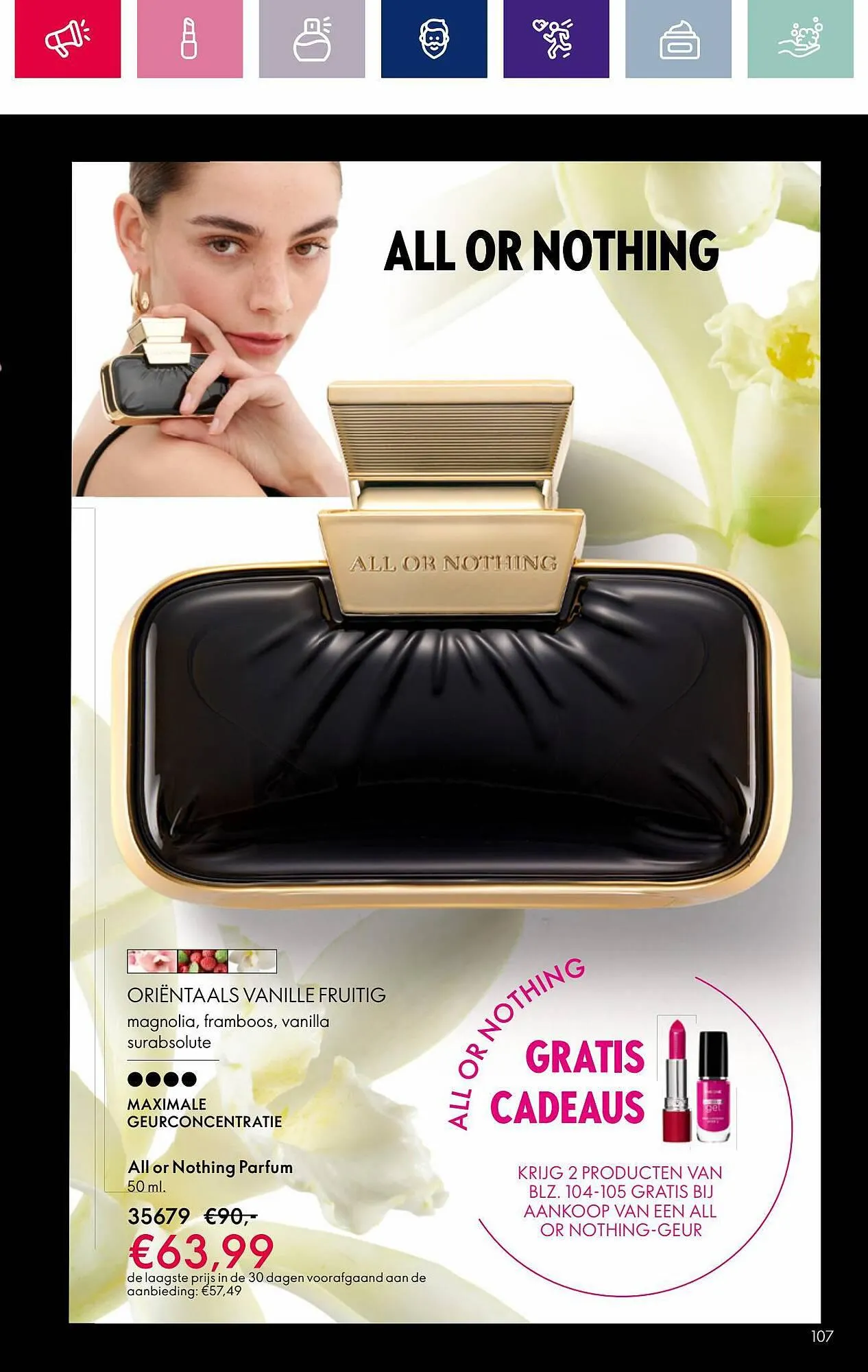 Oriflame folder van 25 oktober tot 7 november 2023 - Folder pagina 107