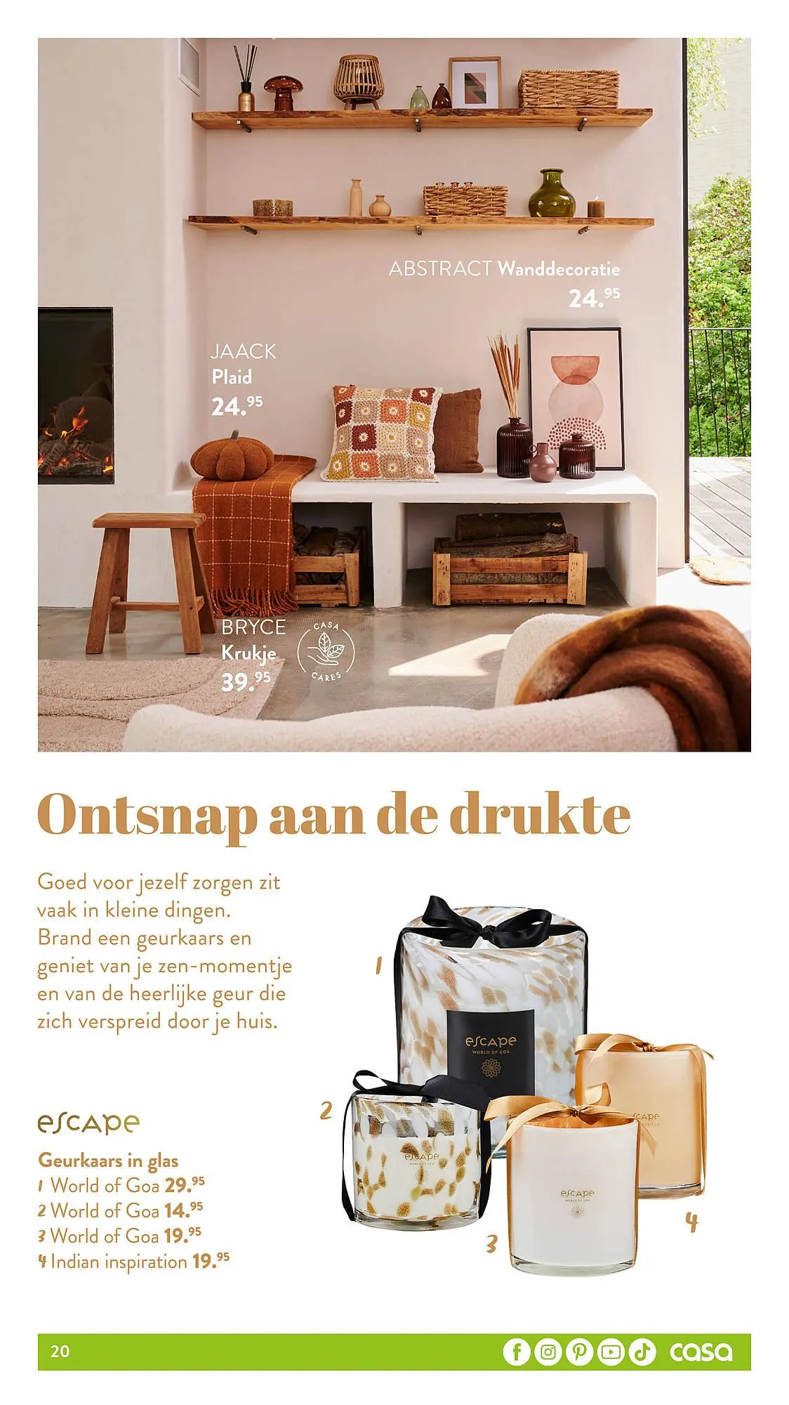 Casa Autumn-Winter folder van 7 september tot 17 januari 2024 - Folder pagina 20