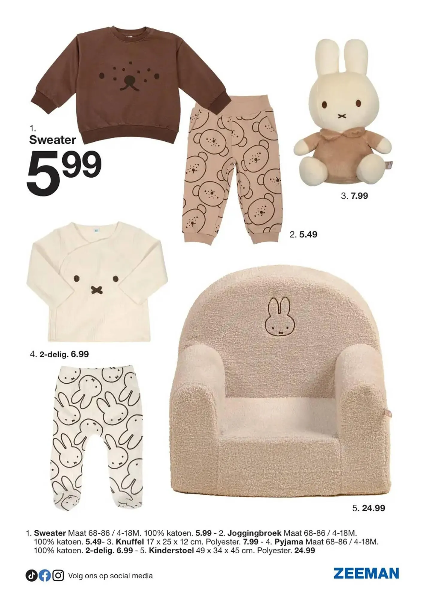 Zeeman folder van 30 augustus tot 5 september 2025 - Folder pagina 3