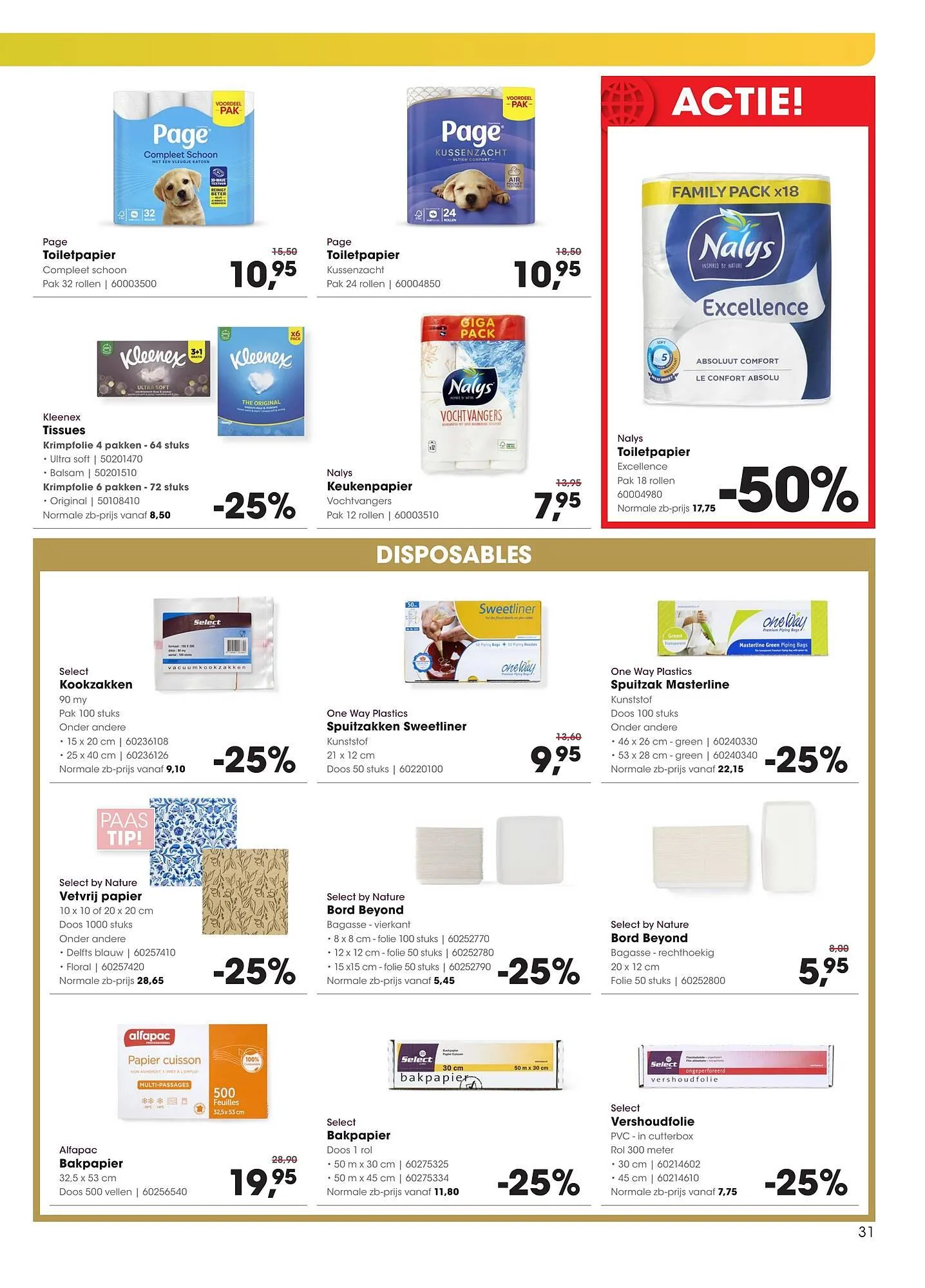 HANOS folder van 23 maart tot 5 april 2026 - Folder pagina 31