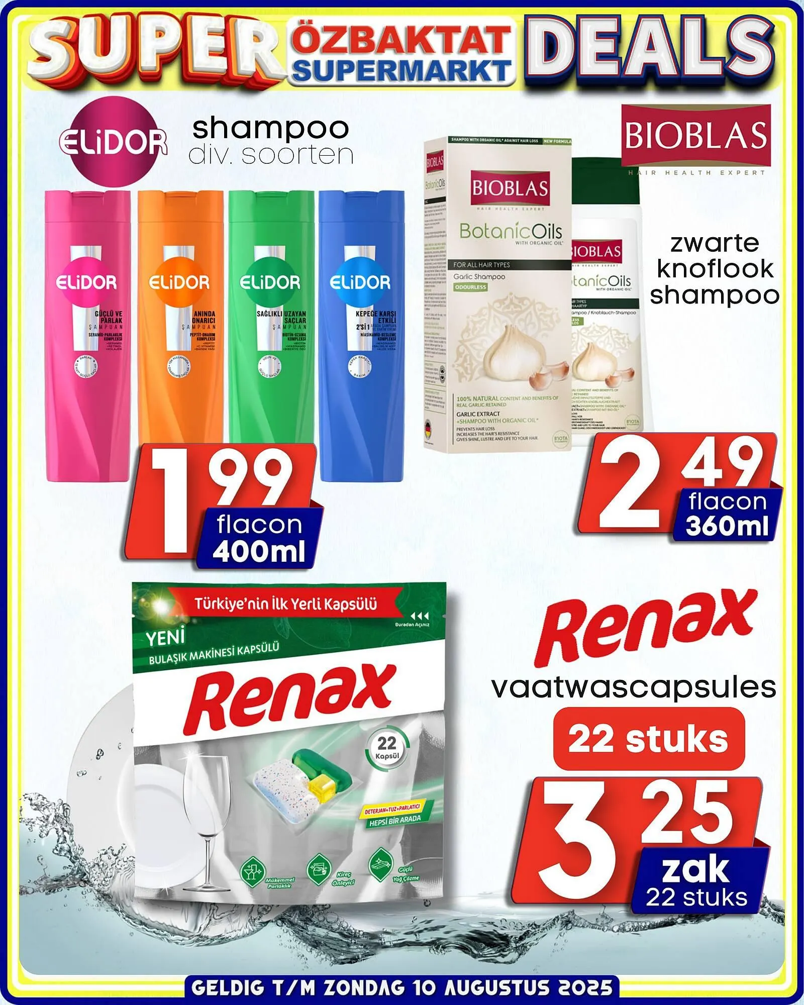 Özbaktat Supermarkt folder van 24 juni tot 10 augustus 2025 - Folder pagina 23