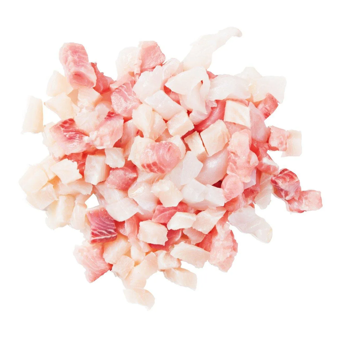 Witvissnippers snijstukken van witvis, zonder graat