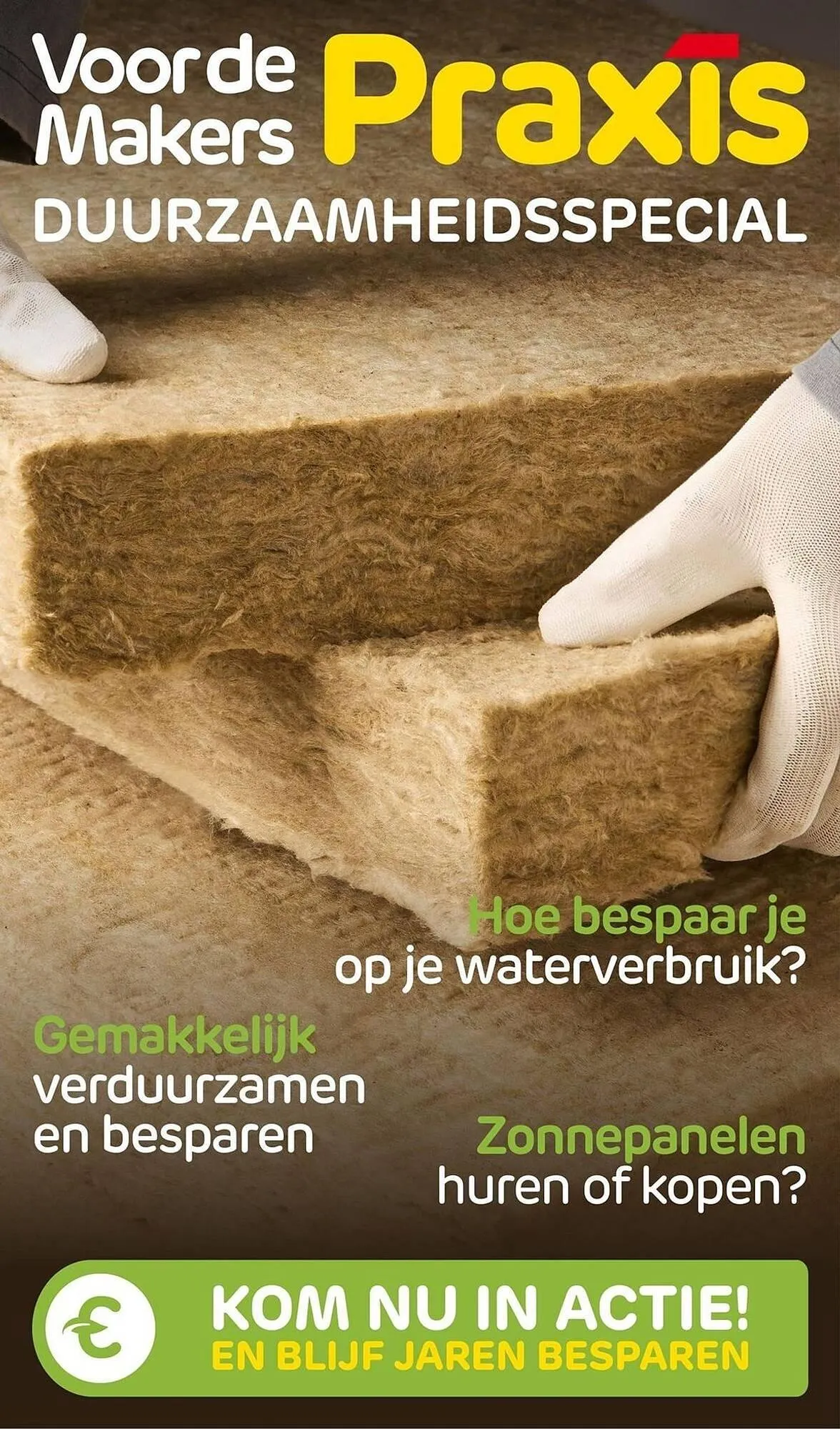 Praxis Duurzaamheidsspecial van 25 september tot 26 september 2024 - Folder pagina 1