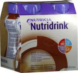 Nutridrink Chocolade 200ml 4 stuks