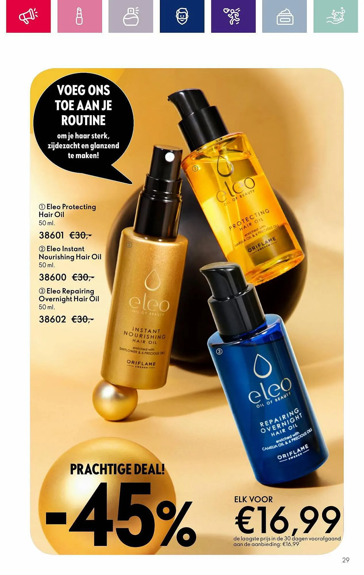 Oriflame folder van 25 oktober tot 7 november 2023 - Folder pagina 29