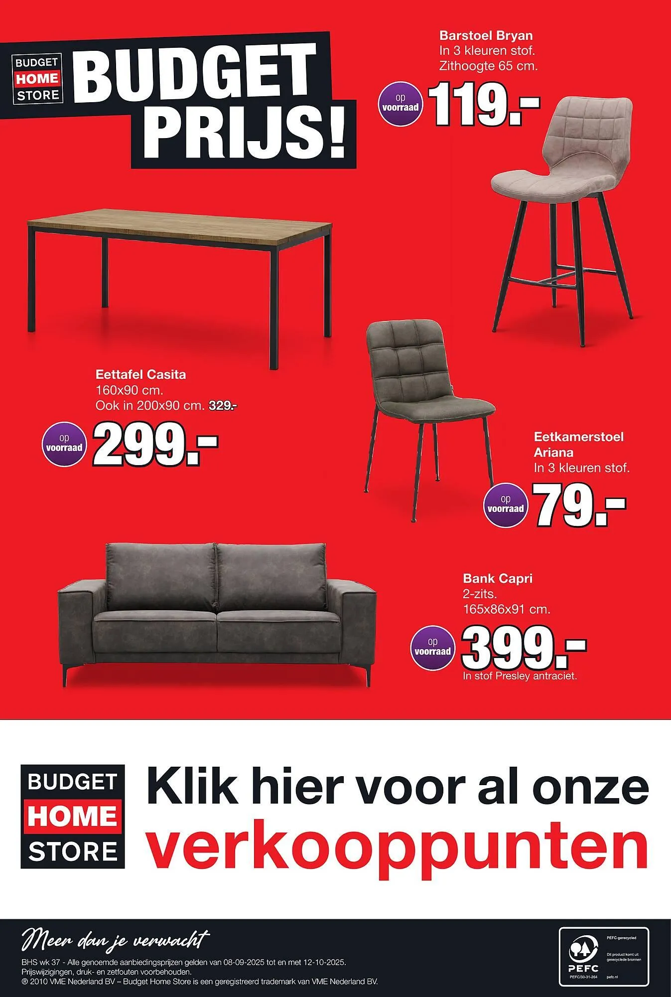 Budget Home Store folder van 14 september tot 10 oktober 2025 - Folder pagina 7