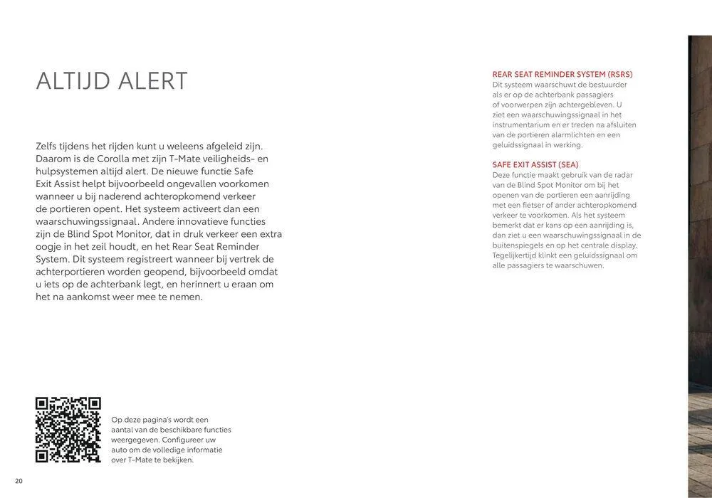 Corolla Hatchback van 20 november tot 20 november 2024 - Folder pagina 20