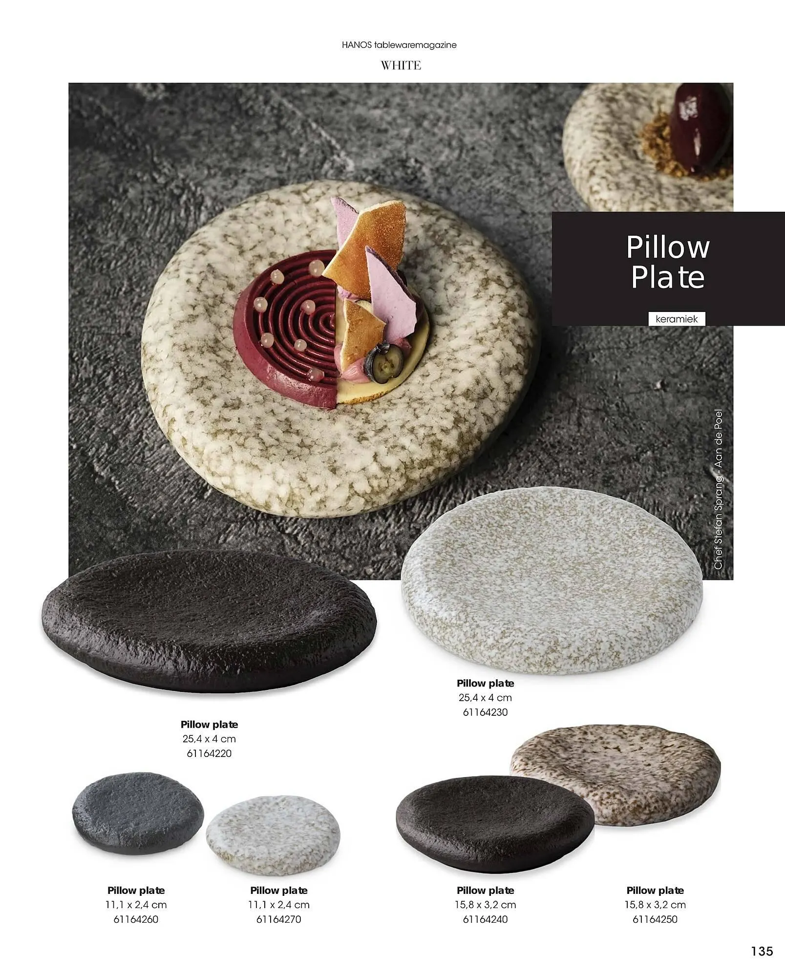 HANOS Tableware Magazine 2023-2024 van 1 januari tot 30 april 2024 - Folder pagina 135