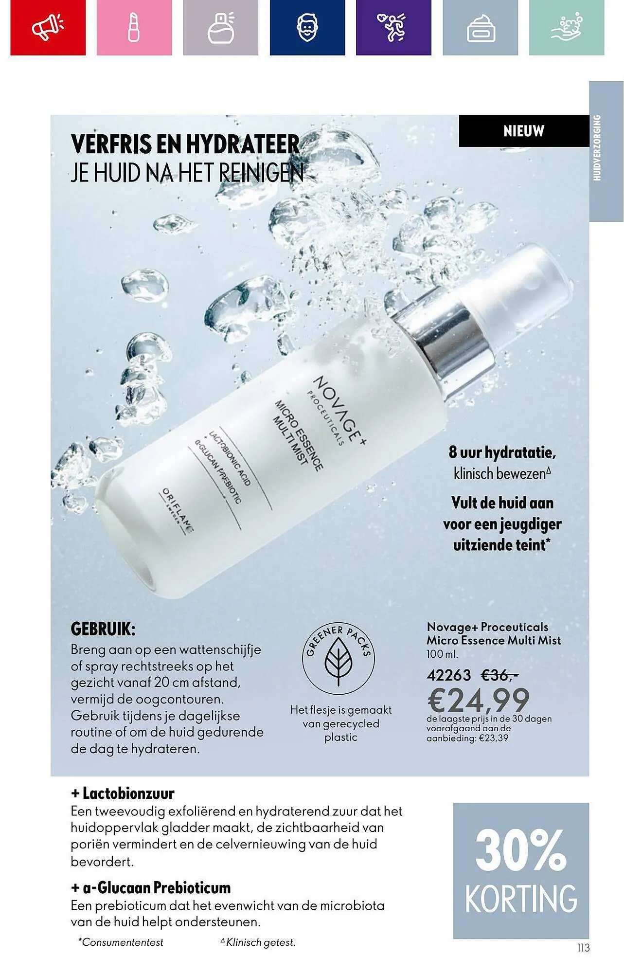 Oriflame folder van 22 augustus tot 12 september 2023 - Folder pagina 113