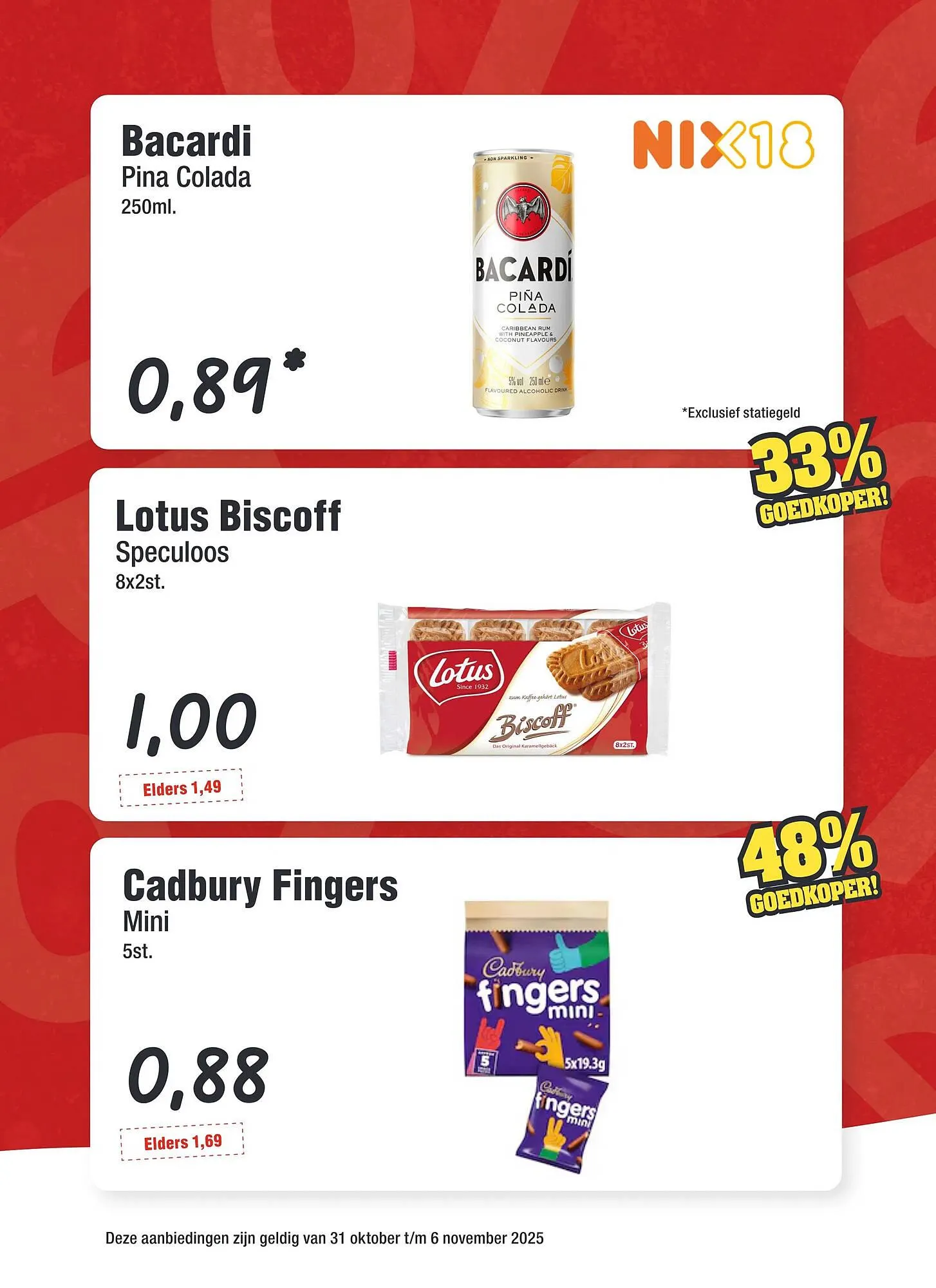 Budget Food folder van 31 oktober tot 6 november 2025 - Folder pagina 2