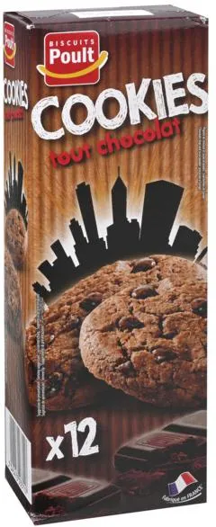 2 pakken Chocolate Chip Cookies Poult 200g