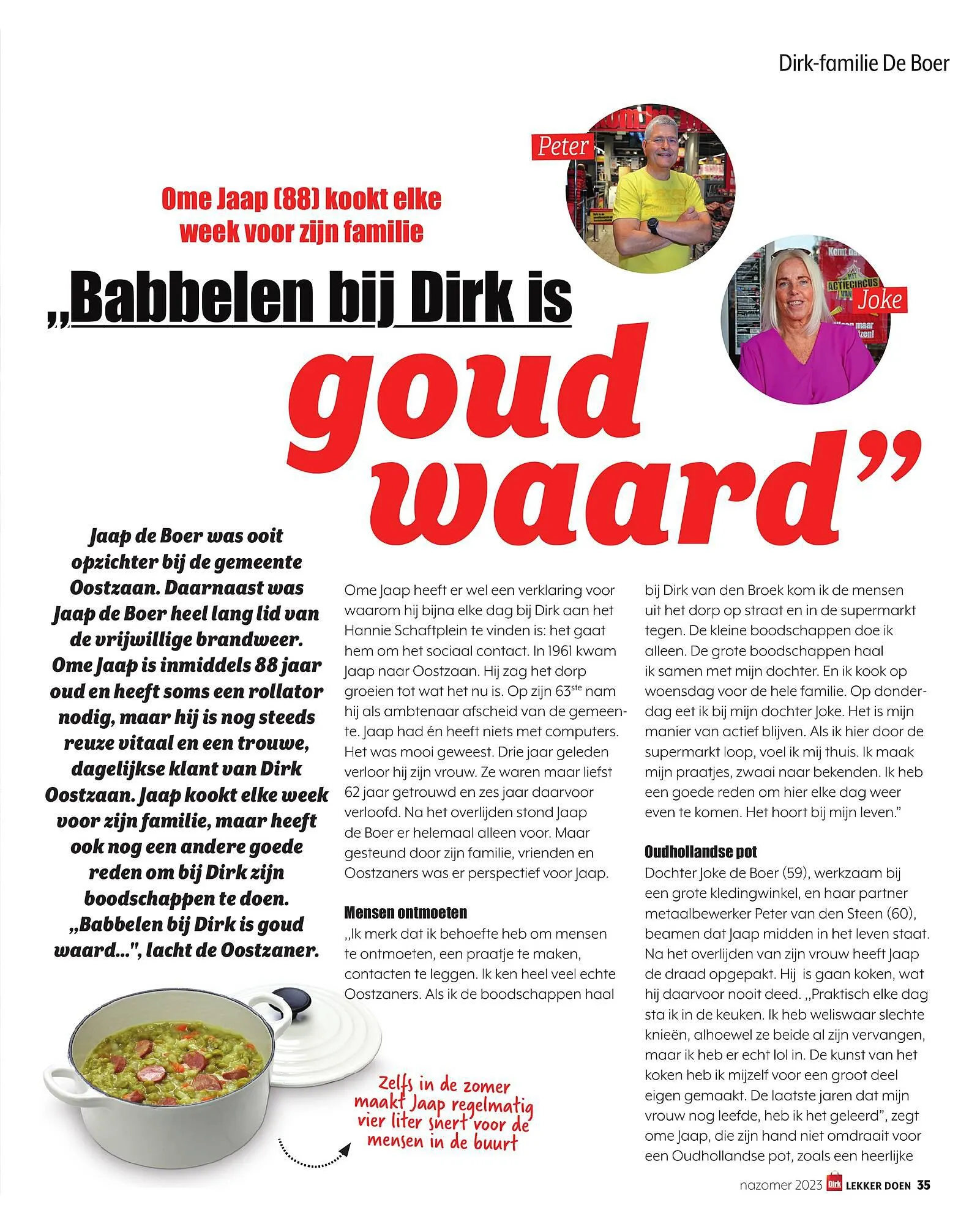 Dirk nazomer magazine van 1 september tot 30 september 2023 - Folder pagina 33