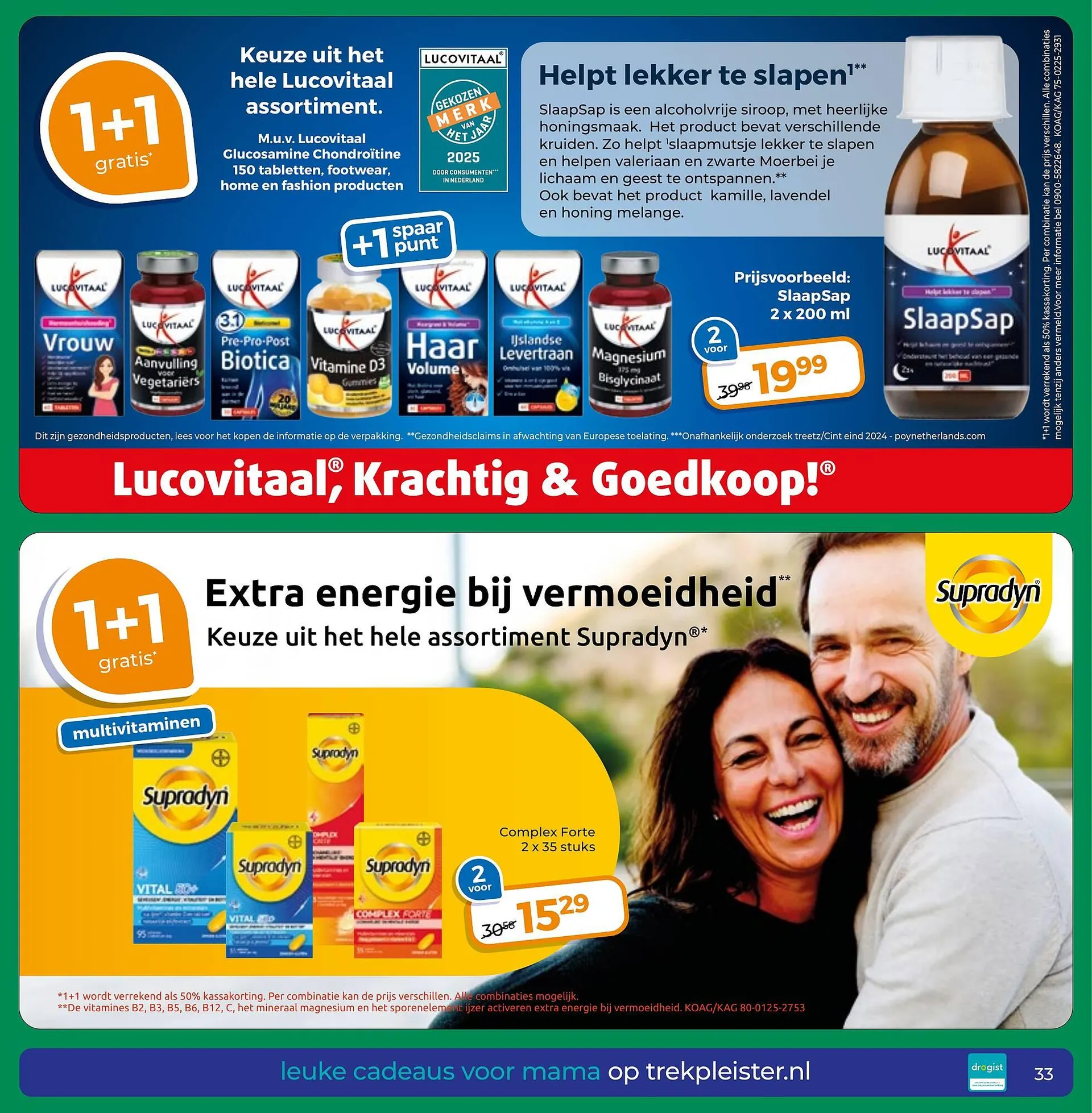 Trekpleister folder van 22 april tot 4 mei 2025 - Folder pagina 33