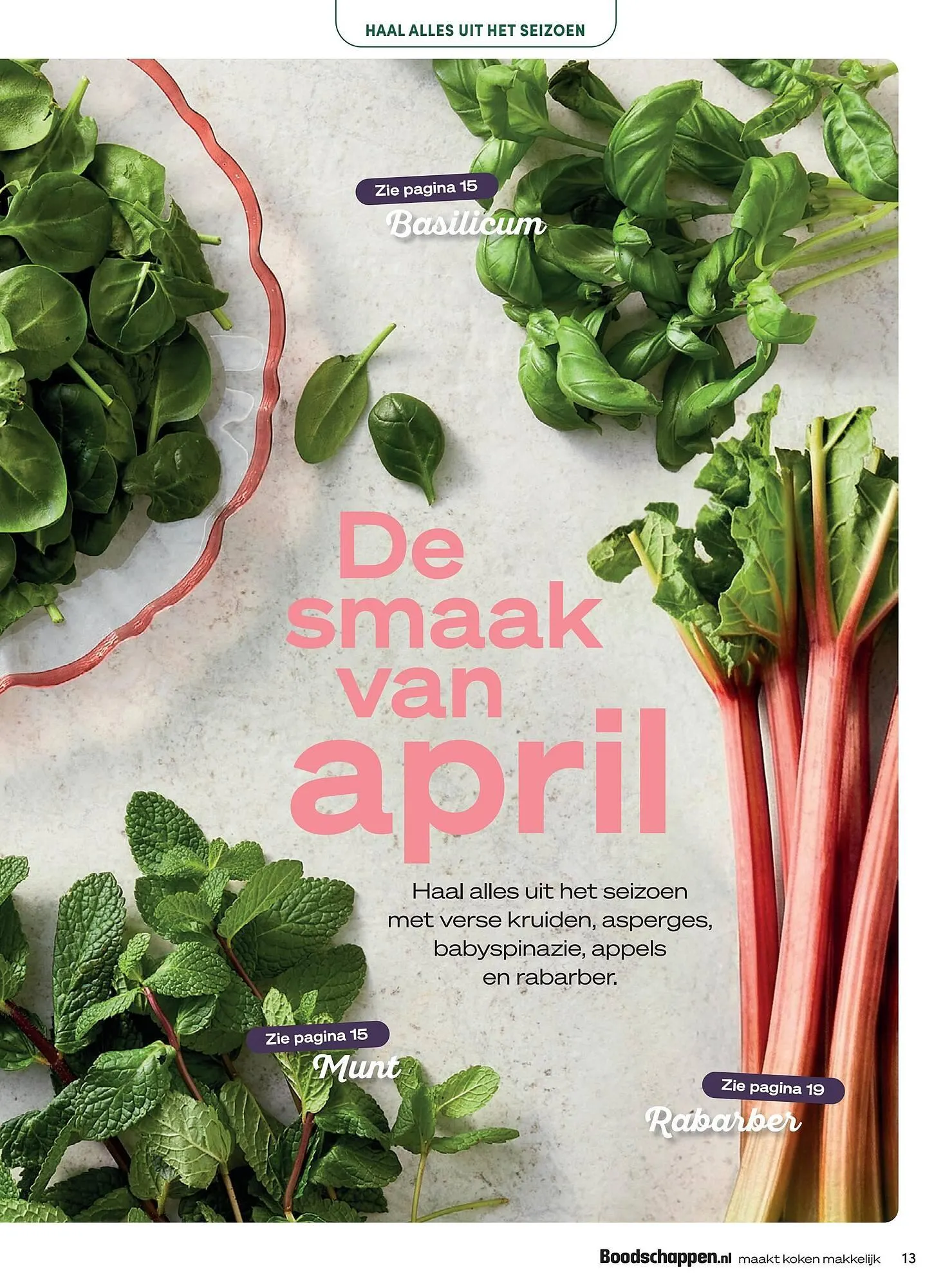 Boodschappen folder van 1 april tot 30 april 2026 - Folder pagina 13