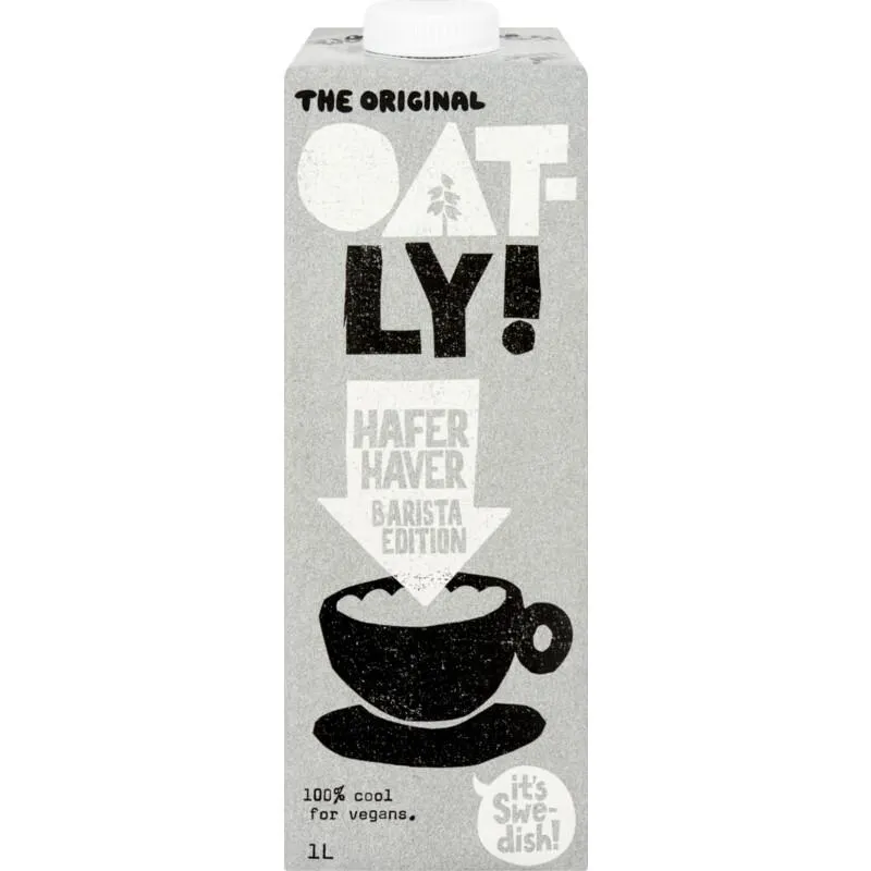 Oatly! Oatly haver barista edit