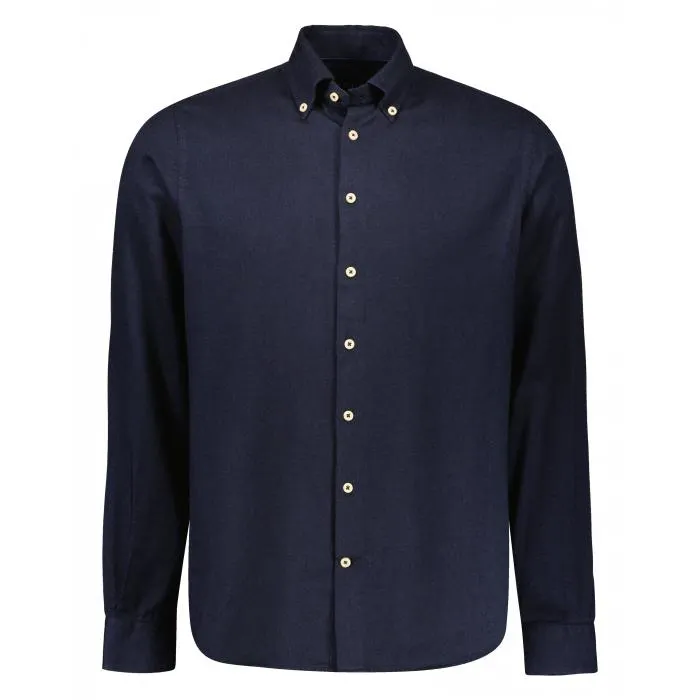 flannel button down overhemd