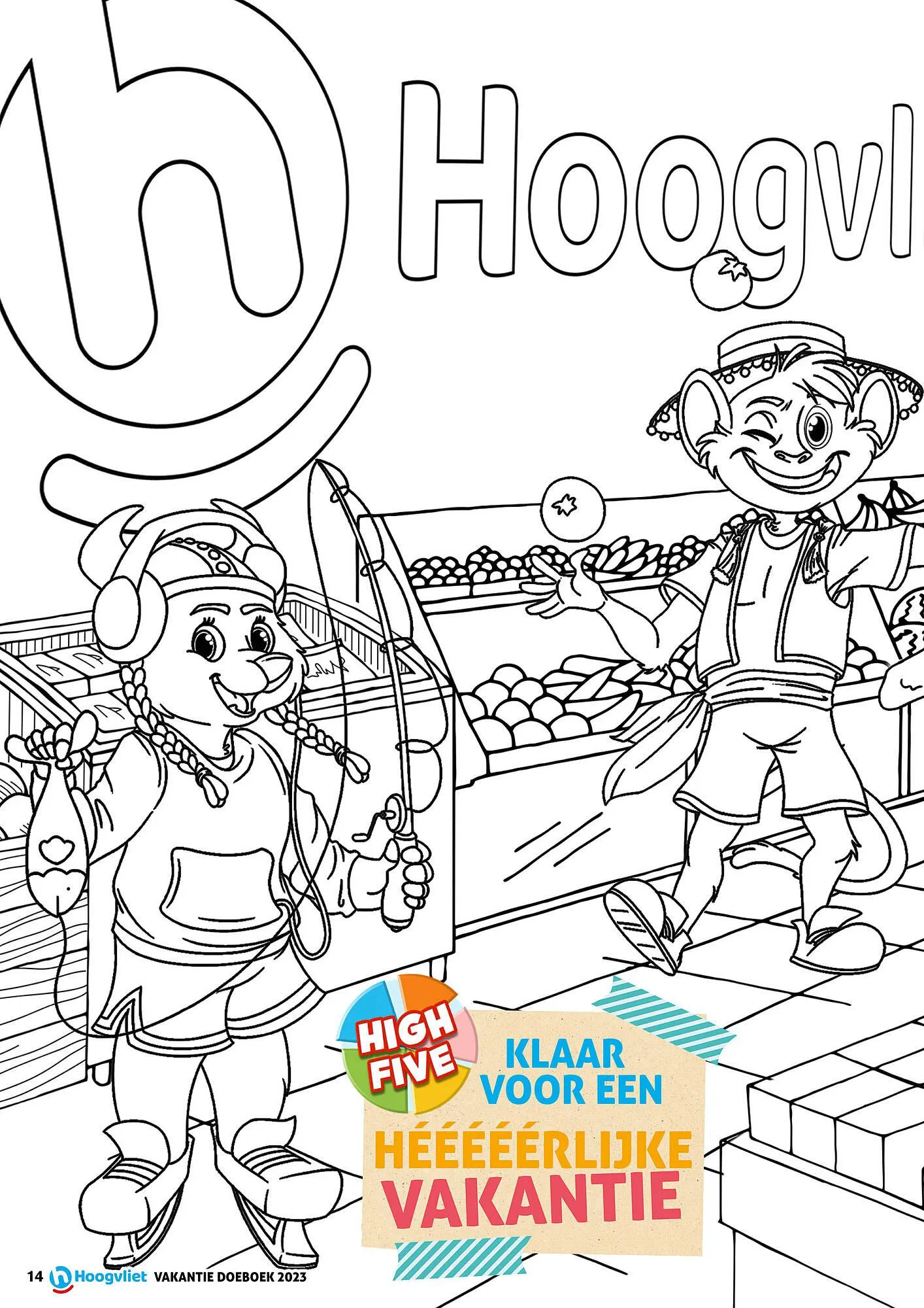 Hoogvliet Vakantie DoeBoek van 21 juni tot 31 augustus 2023 - Folder pagina 14