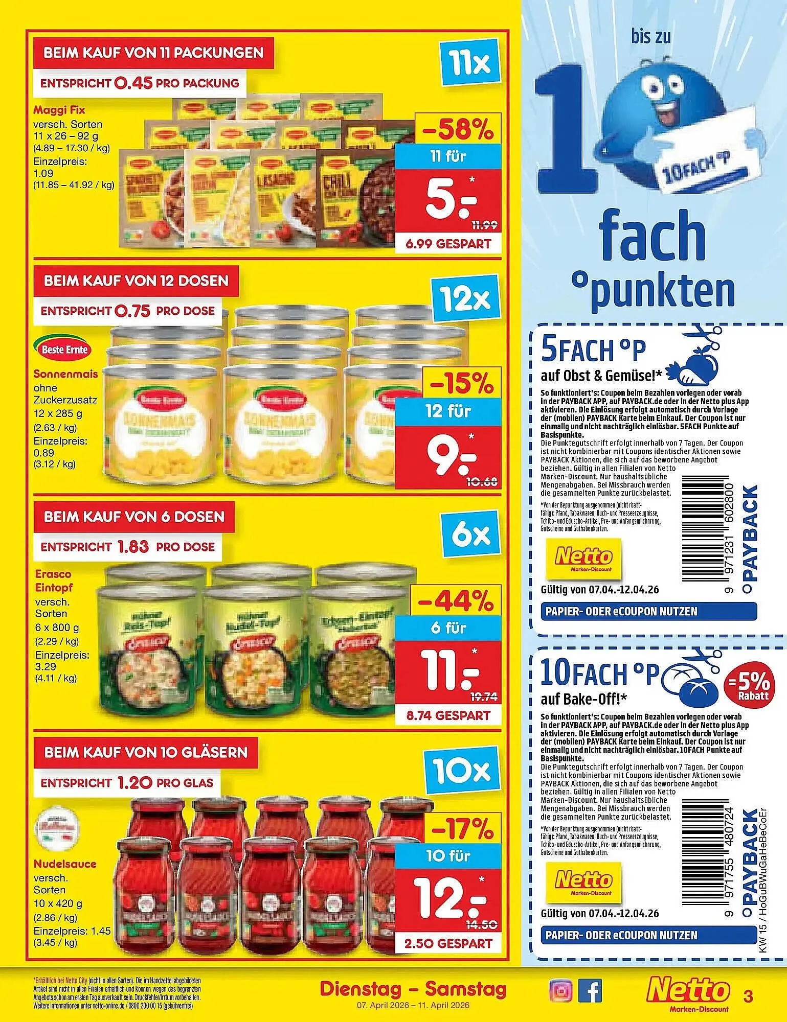 Netto Marken-Discount DE folder van 5 april tot 11 april 2026 - Folder pagina 3