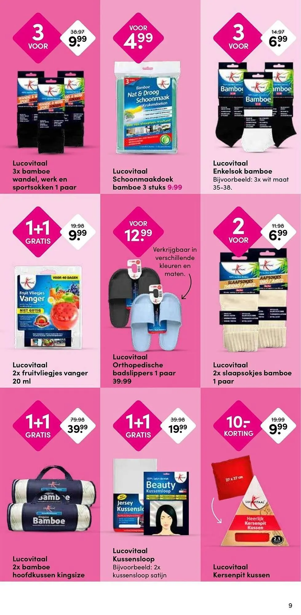 Drogisterij Visser folder van 31 maart tot 13 april 2025 - Folder pagina 9