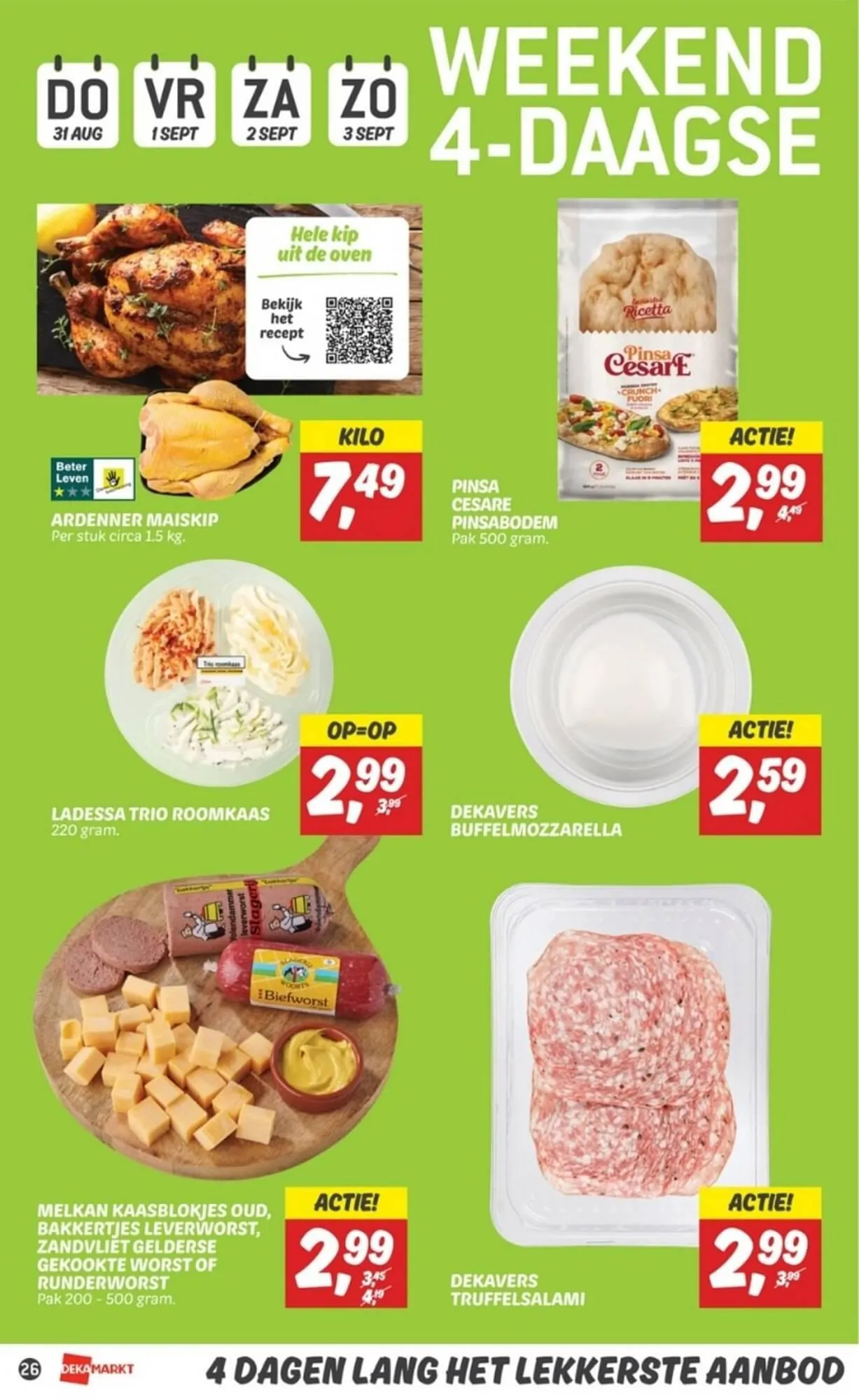 Dekamarkt folder van 31 augustus tot 3 september 2023 - Folder pagina 1