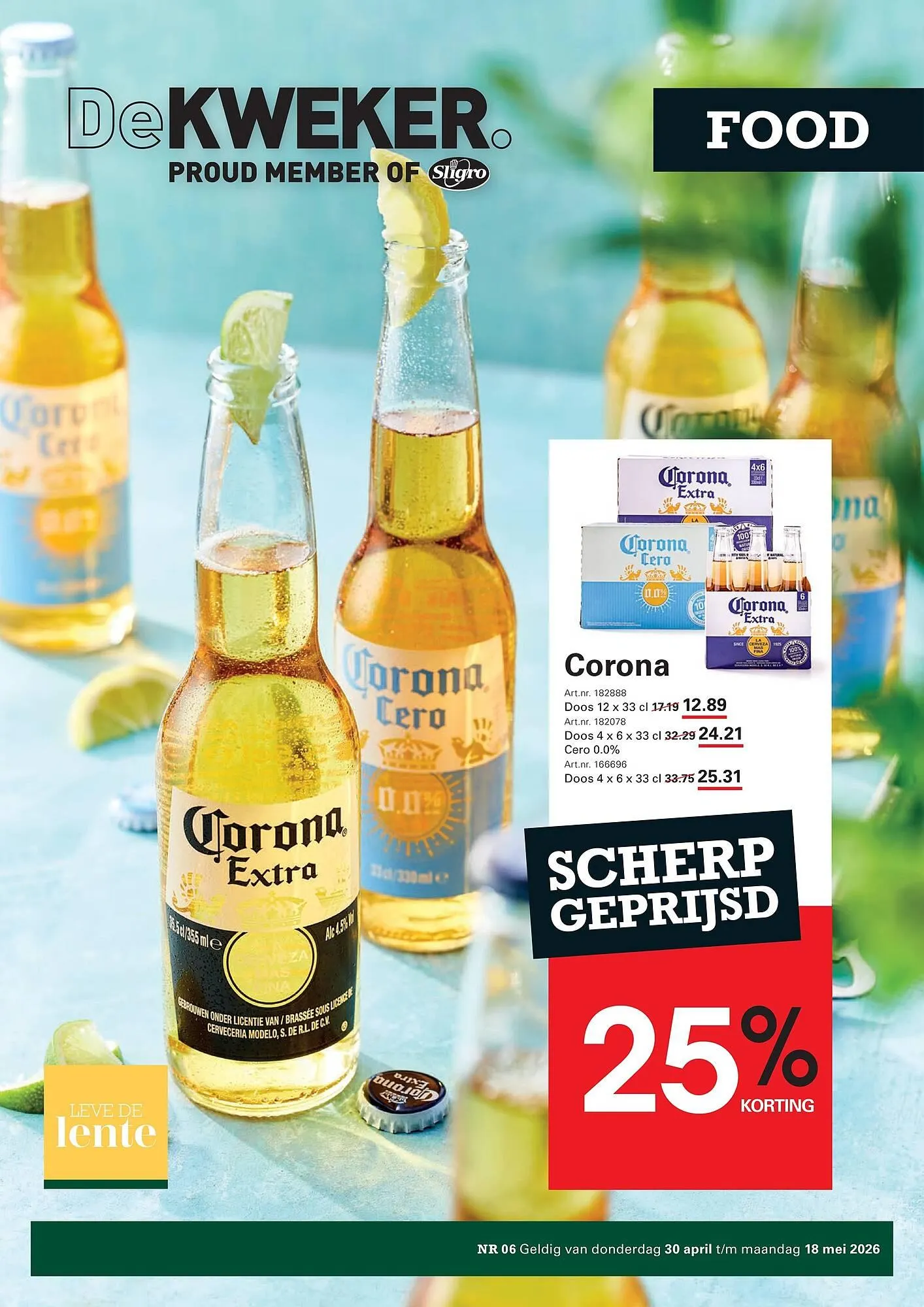 De Kweker folder van 30 april tot 18 mei 2026 - Folder pagina 1