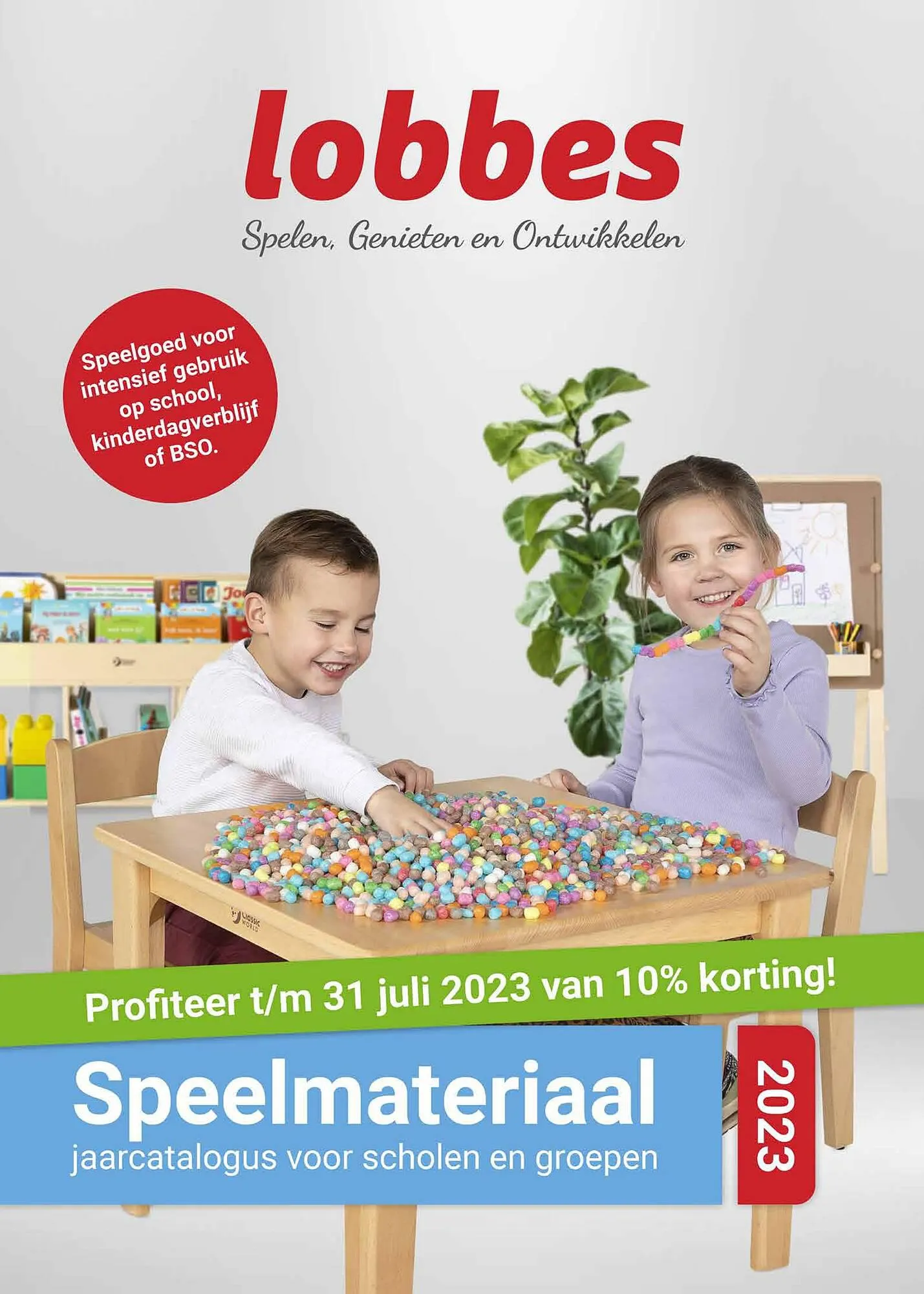 Lobbes Pasen folder van 11 april tot 31 juli 2023 - Folder pagina 1