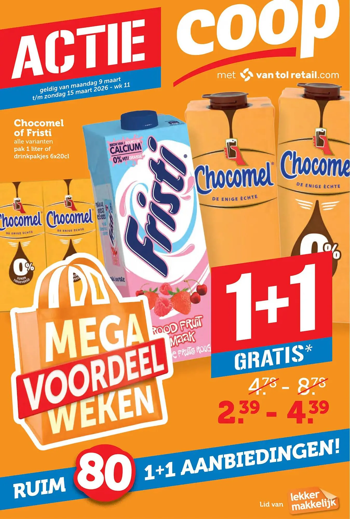 Coop folder van 9 maart tot 15 maart 2026 - Folder pagina 1