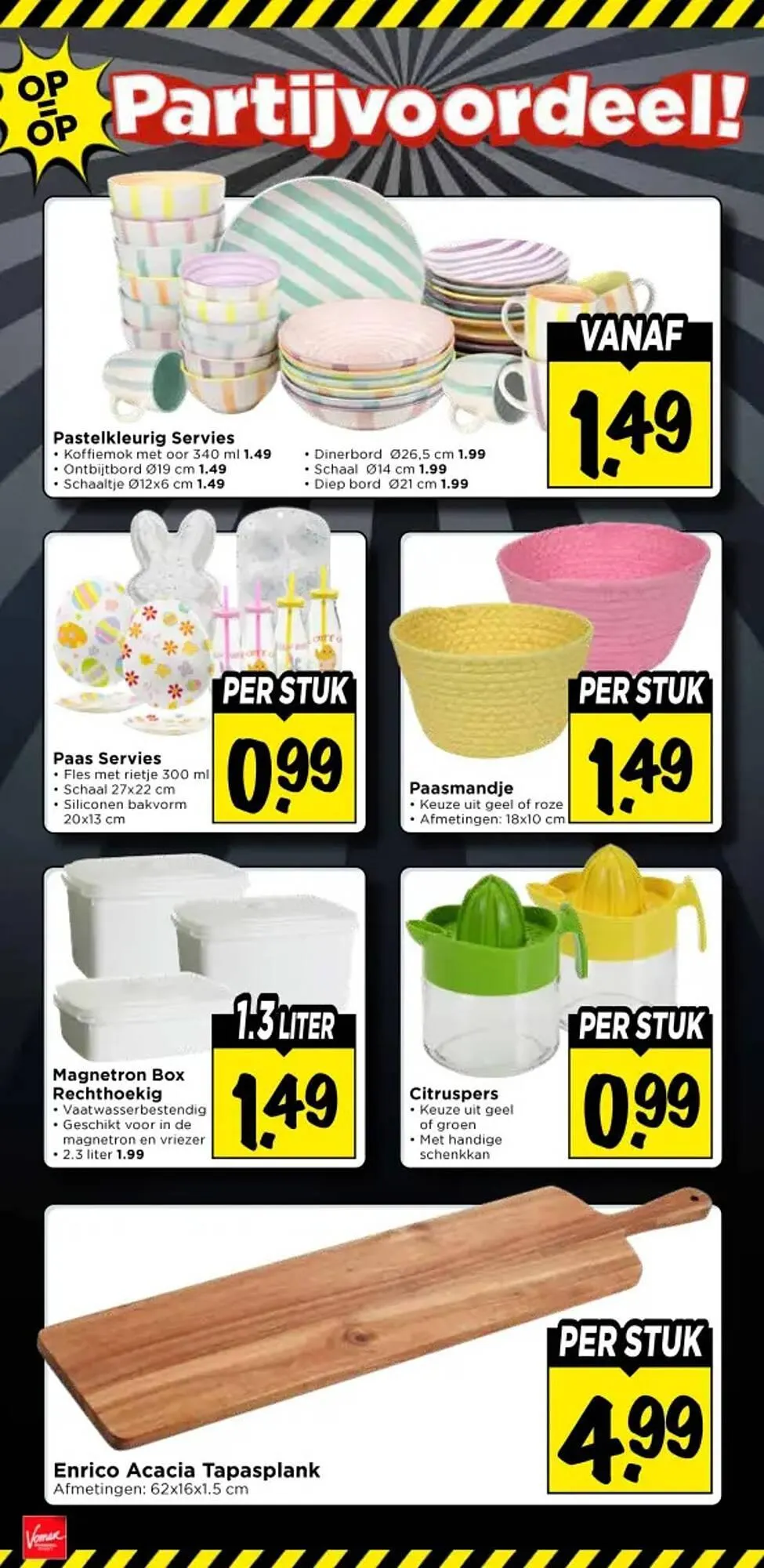 Vomar Voordeelmarkt folder van 19 maart tot 21 maart 2026 - Folder pagina 36