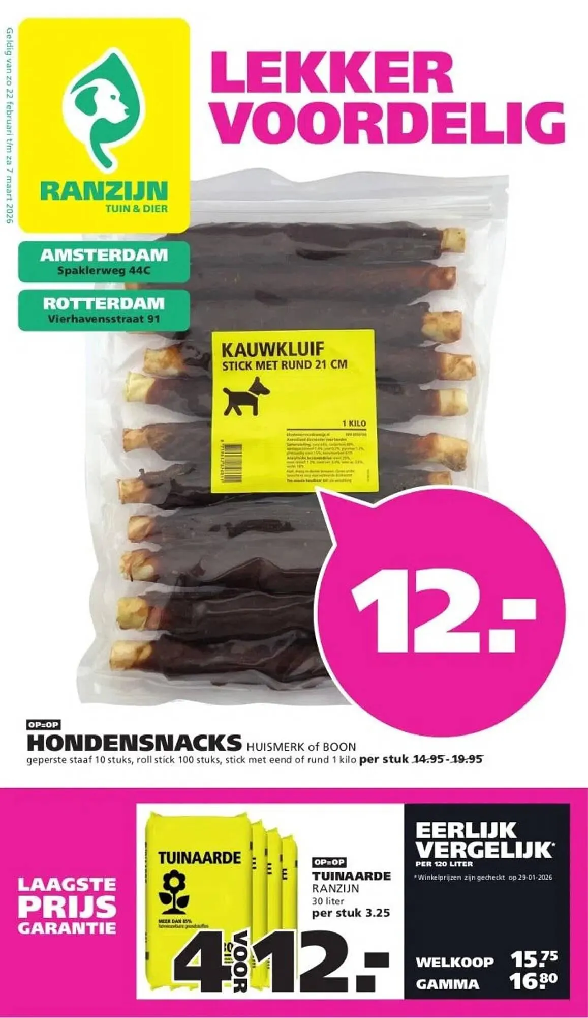 Ranzijn folder van 22 februari tot 7 maart 2026 - Folder pagina 1