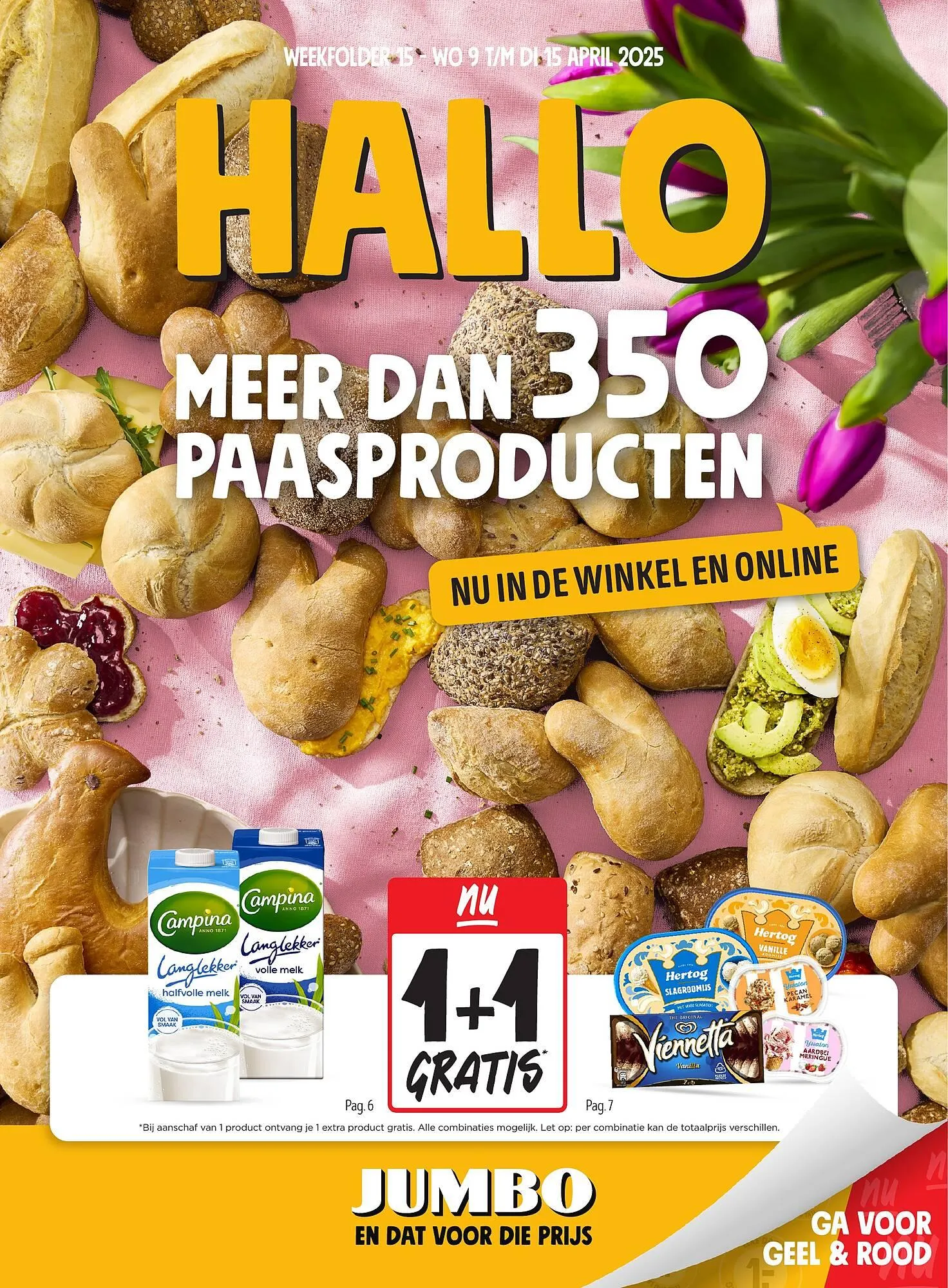 Jumbo folder van 9 april tot 15 april 2025 - Folder pagina 1