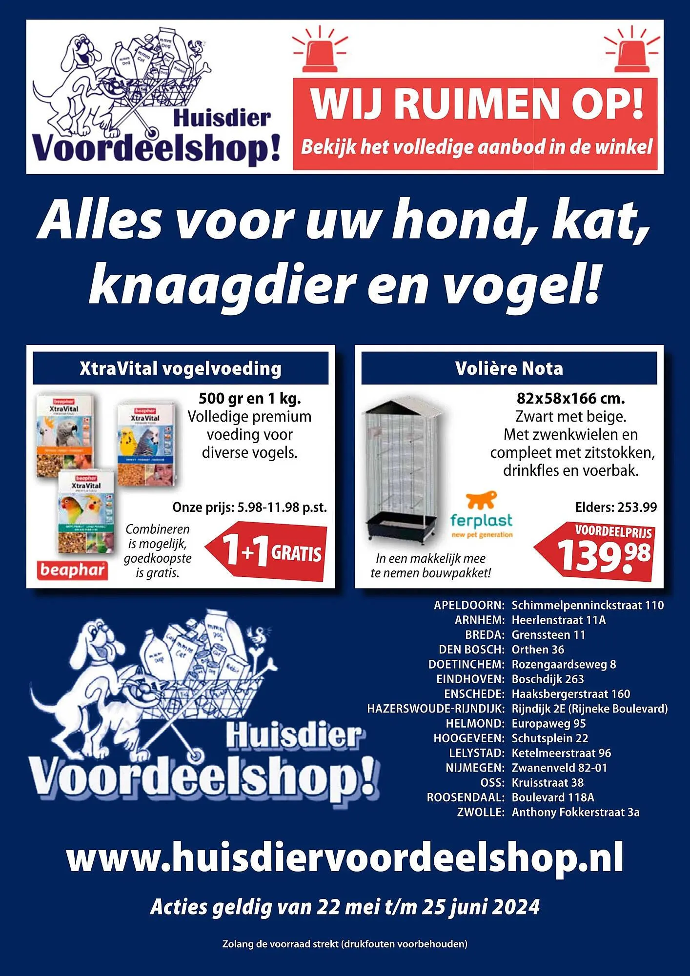 Huisdier Voordeelshop folder van 22 mei tot 25 juni 2024 - Folder pagina 6