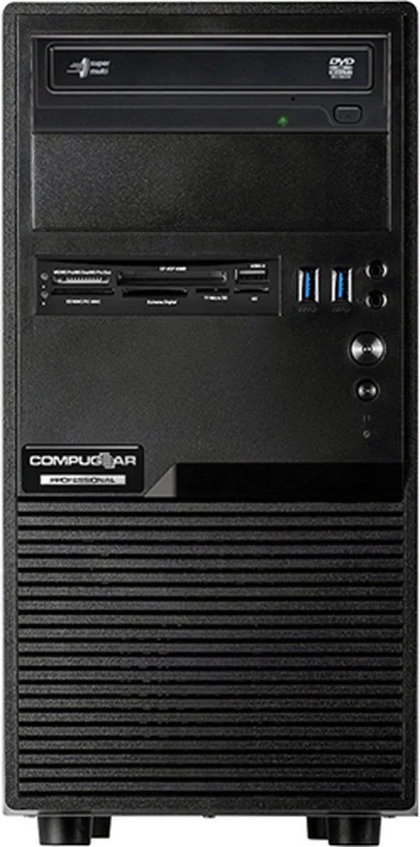 COMPUGEAR Supreme - Core i5 - RTX 3060 - 16GB RAM - 500GB M.2 SSD - 1TB HDD - RGB - WiFi - Bluetooth - Game PC (SC5FA-16R500M1H-R60)