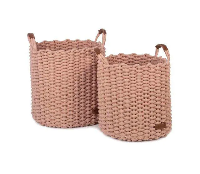 KidsDepot Mand M Korbo Roze Set van 2