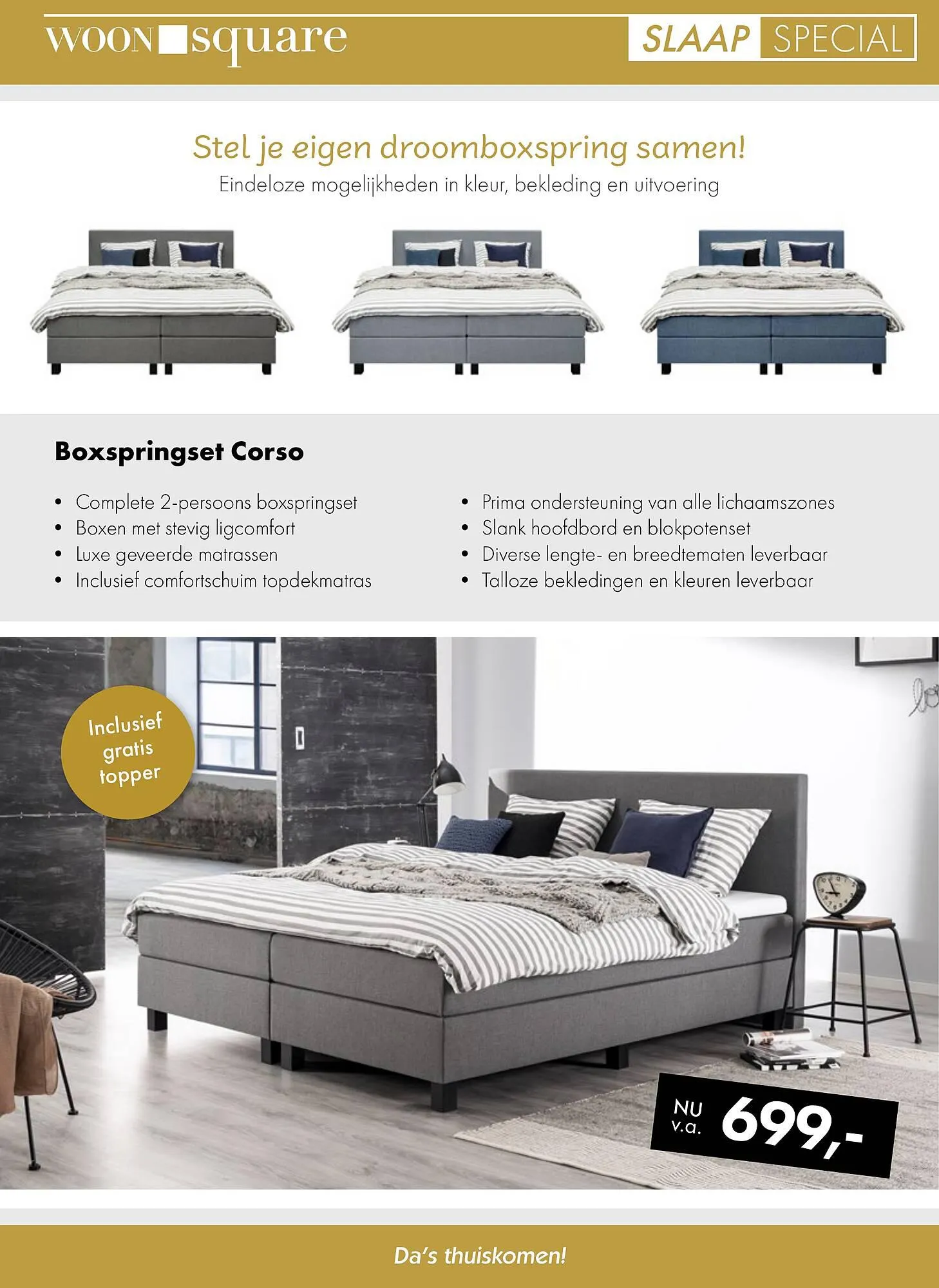 Woonsquare Slaap folder van 4 december tot 9 december 2023 - Folder pagina 2