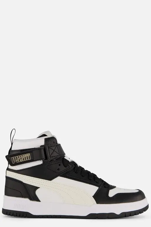 RBD Game Sneakers zwart Imitatieleer