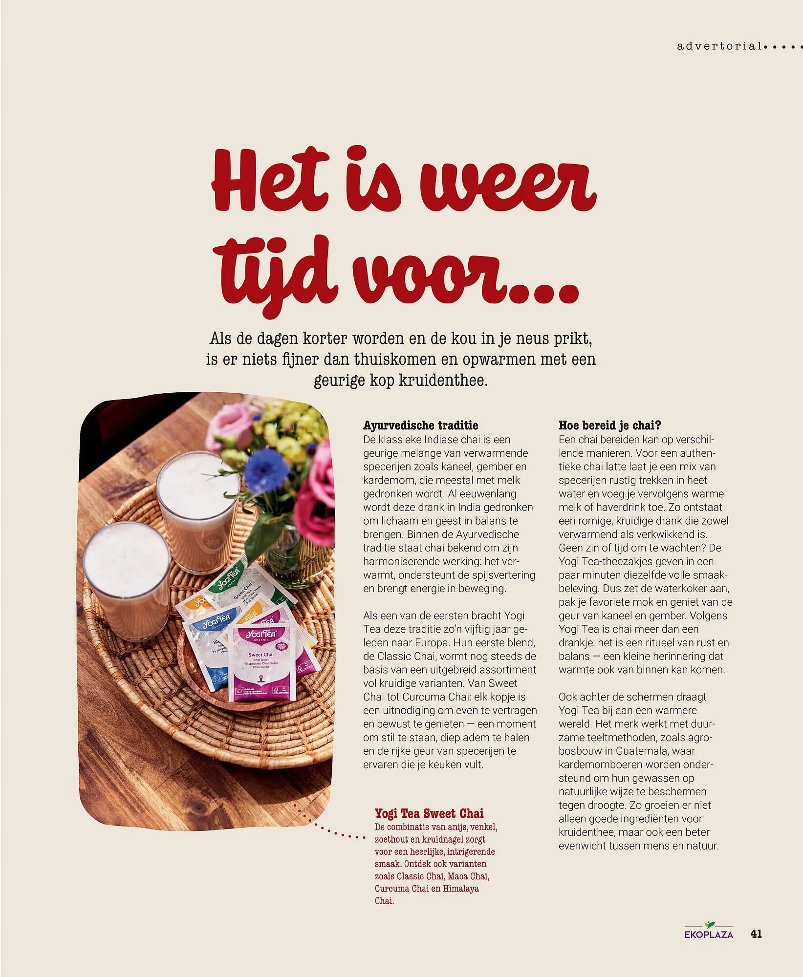 Ekoplaza magazine van 25 november tot 31 januari 2026 - Folder pagina 41