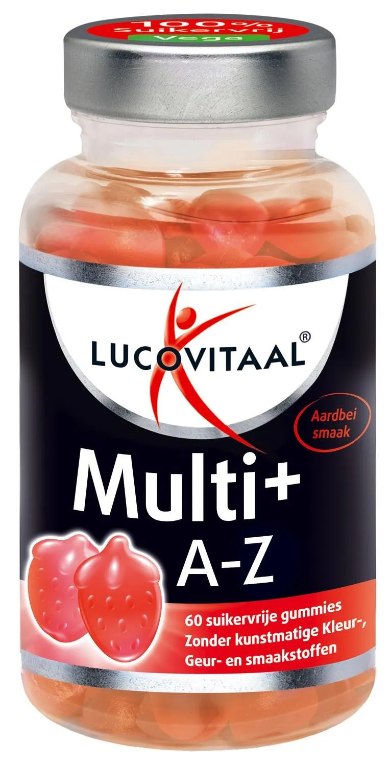 Lucovitaal Multi+ A t/m Z 60 gummies