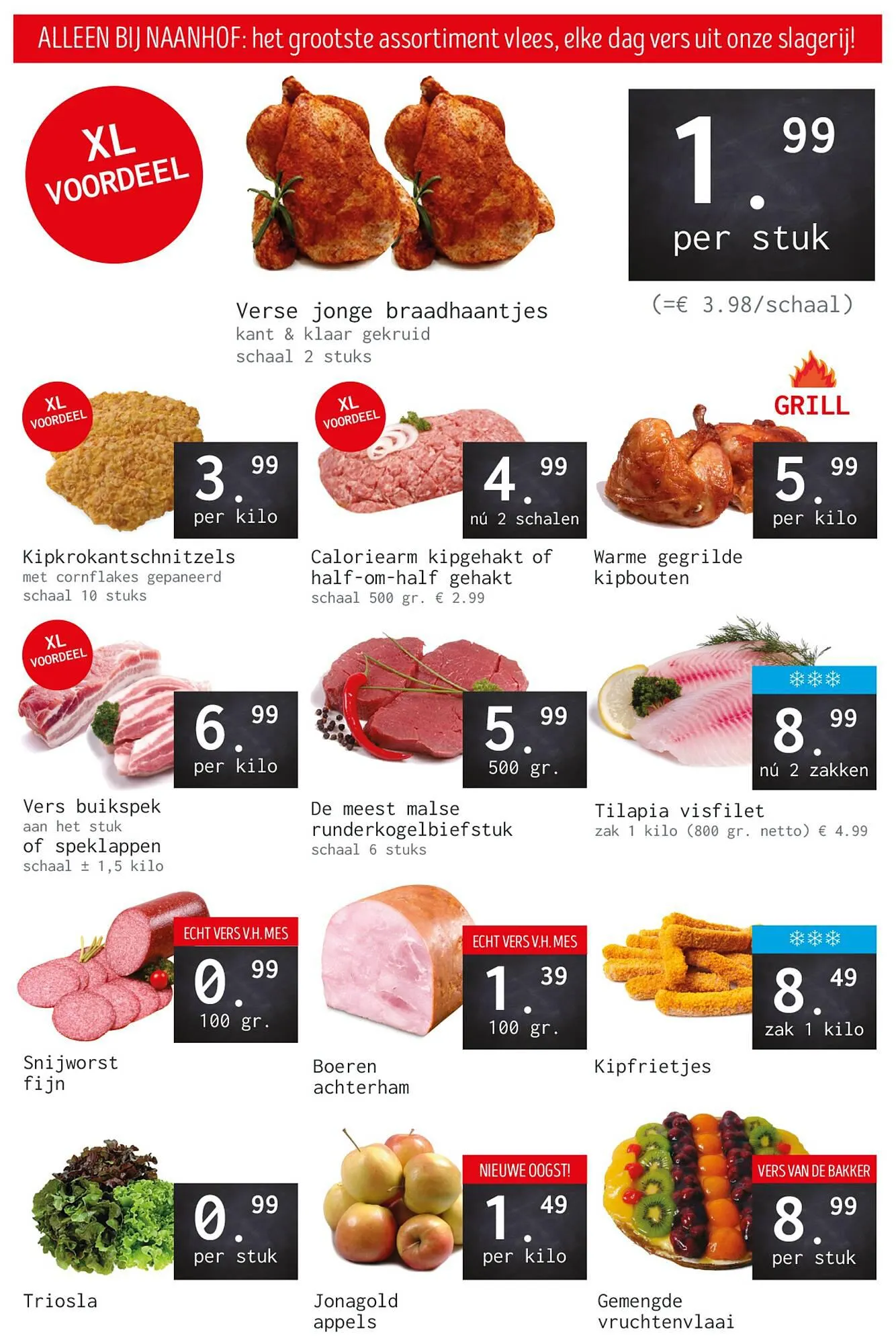 Naanhof folder van 25 september tot 30 september 2023 - Folder pagina 1