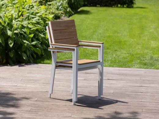 Bellagio Fidenza 220cm dining tuinset 7-delig stapelbaar