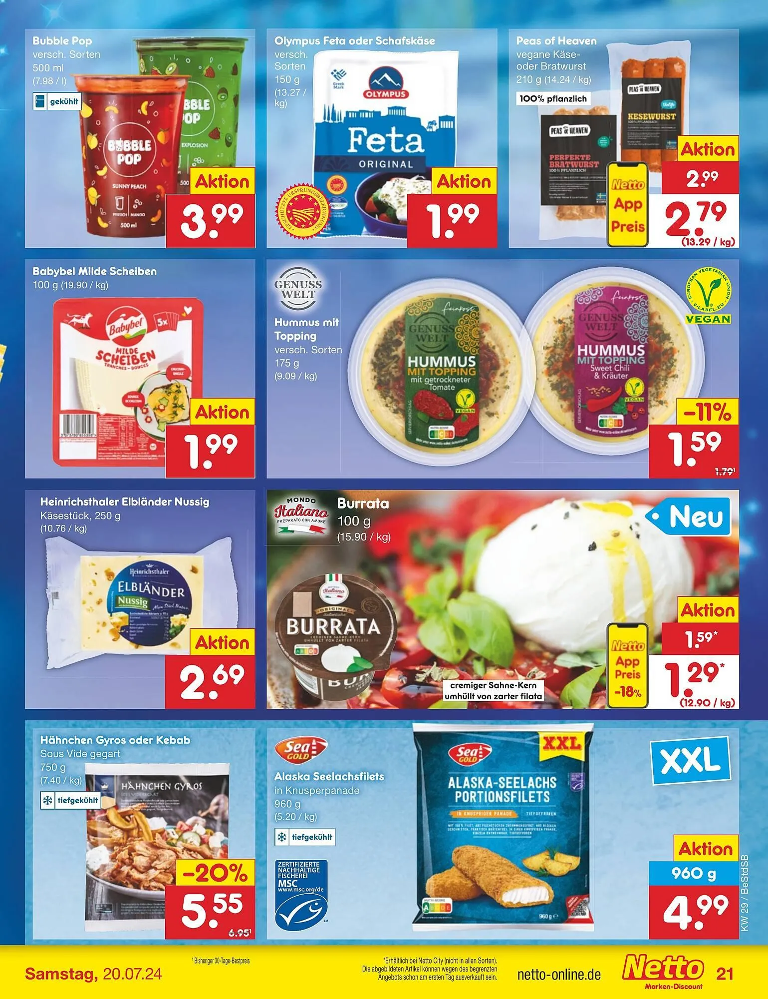 Netto Marken-Discount DE folder van 15 juli tot 20 juli 2024 - Folder pagina 23