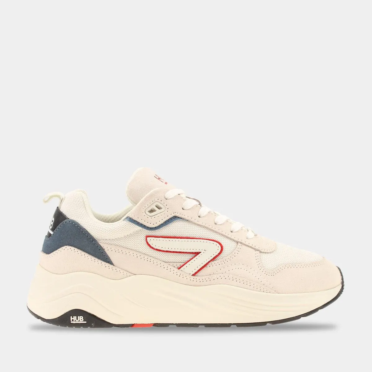 Hub Court Glide S43 Wit Heren