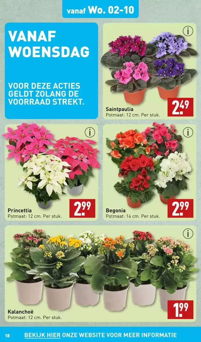 Actuele deals en aanbiedingen van 28 september tot 12 oktober 2024 - Folder pagina 18
