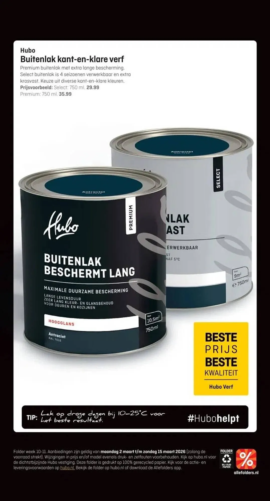 Hubo folder van 2 maart tot 15 maart 2026 - Folder pagina 6