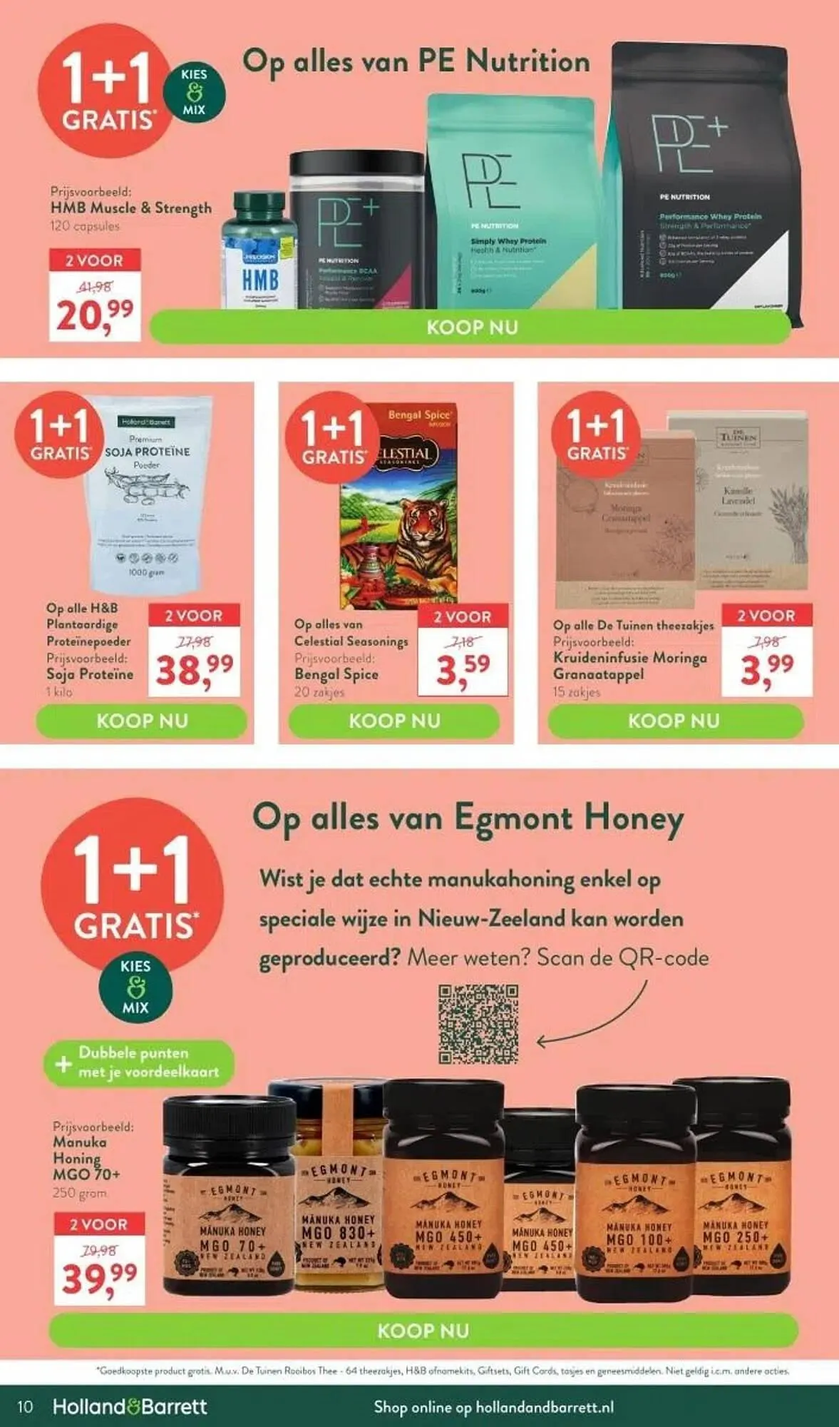 Holland & Barrett folder van 30 oktober tot 26 november 2023 - Folder pagina 10