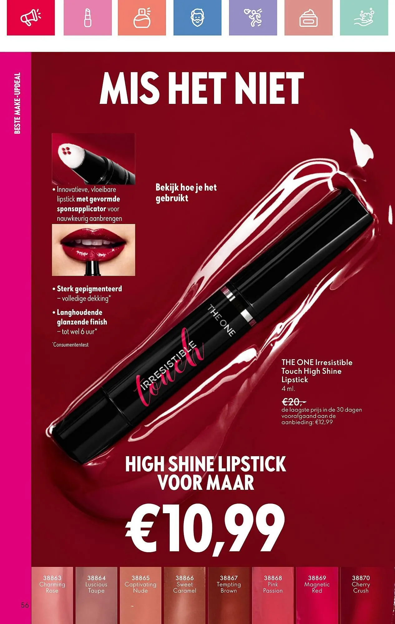 Oriflame folder van 13 juli tot 2 augustus 2025 - Folder pagina 56