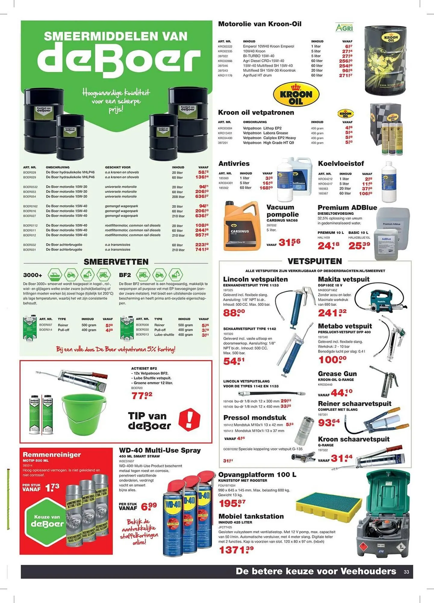De Boer Drachten folder van 24 oktober tot 31 maart 2026 - Folder pagina 33